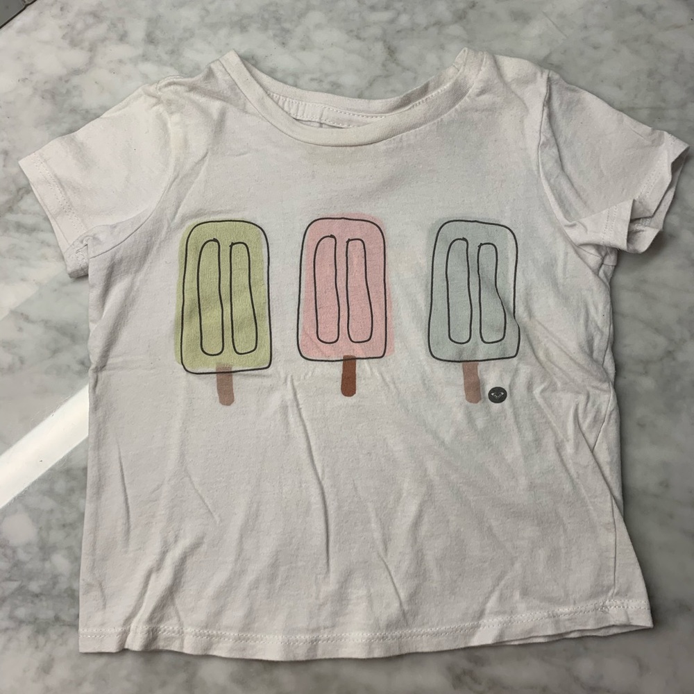 Girls Roxy Teenie Wahine Ice Cream Popsicle Tshirt